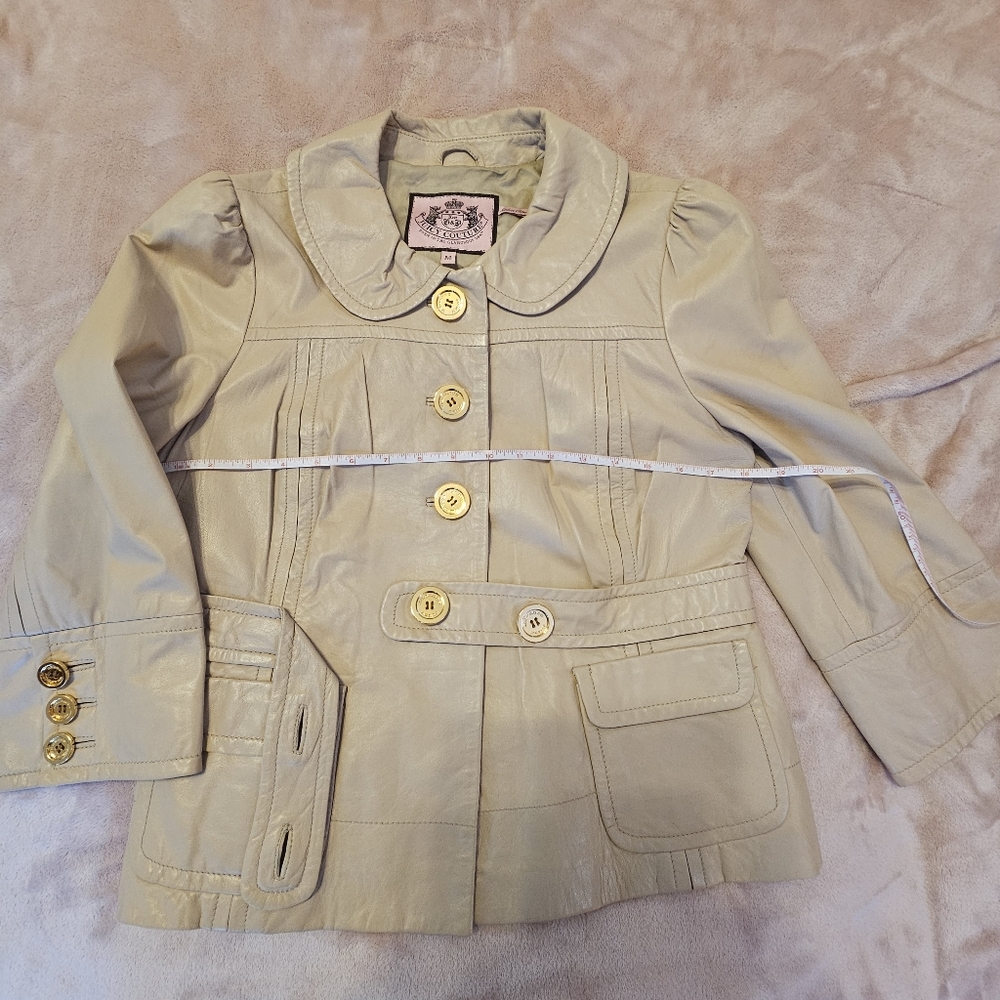 Juicy coutre leather jacket